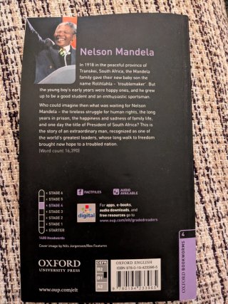 Oxford Bookworms Library: Stage 4: Nelson Mandela