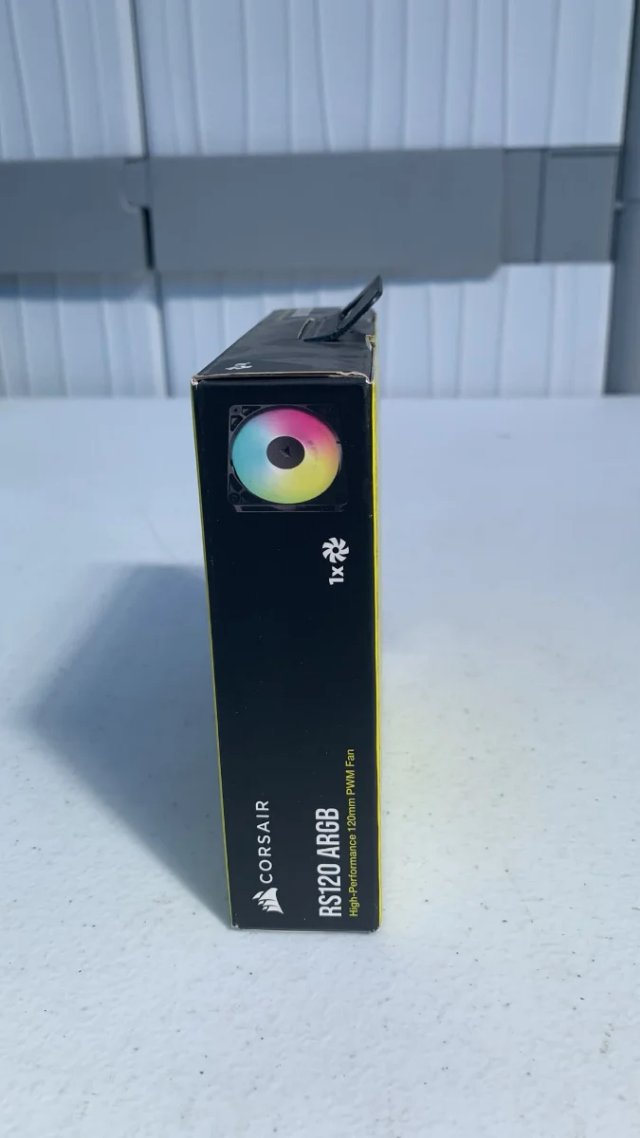 Ventilador Corsair RS120 ARGB PWM 120mm