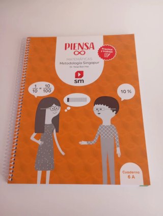 (NUEVO) Piensa matemáticas Cuaderno 6A suelto
