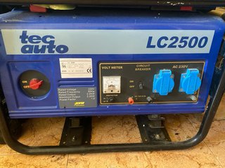 Generador Eléctrico Tecauto LC2500