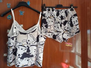 Pijama de Verano Estampado Talla S