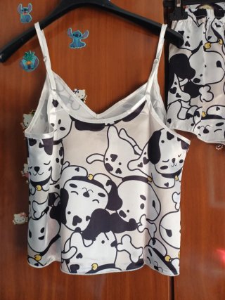 Pijama de Verano Estampado Talla S