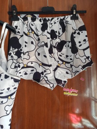 Pijama de Verano Estampado Talla S