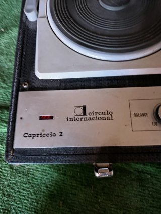 Tocadiscos Vintage Círculo Internacional