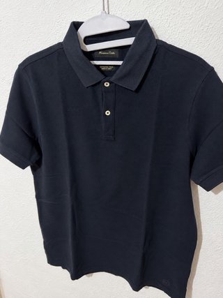 Polo Massimo Dutti Azul Talla M
