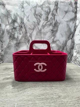 Caddy organizador Chanel acolchado