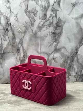 Caddy organizador Chanel acolchado