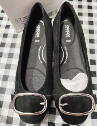 Manoletinas Geox Negras Talla 36
