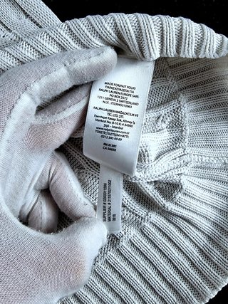 Sweater Cable Knit Polo Ralph Lauren Women's M