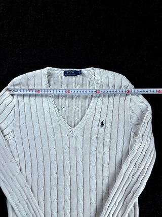 Sweater Cable Knit Polo Ralph Lauren Women's M
