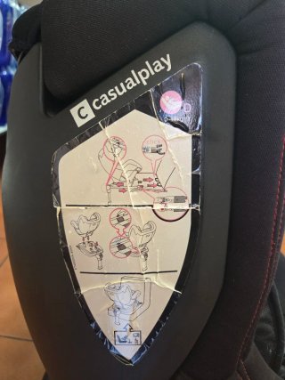 Silla coche Casualplay Isofix contramarcha