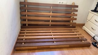 Estructura sofá cama madera plegable