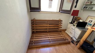 Estructura sofá cama madera plegable