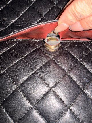 Bolso Cámara Chanel Negro Piel Acolchado