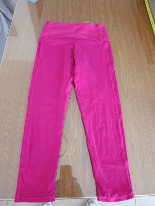 Pantalón deportivo rosa talla 150