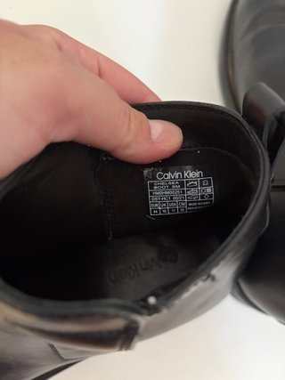 Botines Calvin Klein Negros