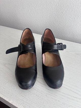 Zapatos Flamenco Profesionales Negros