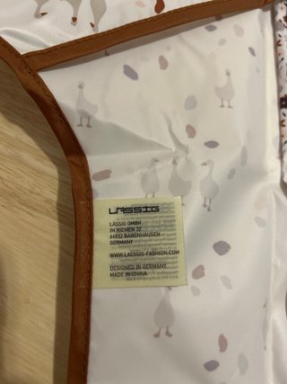 2 Baberos Manga Larga plastici