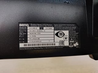 Monitor PC LCD BenQ 24 pulgadas 1920x1080 full hd
