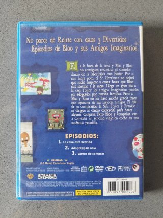 DVD Foster's La Casa de los Amigos Imaginarios