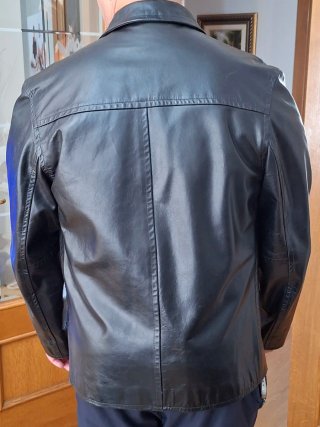 Chaqueta Cuero Hombre vintage marca Schott