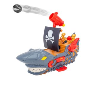 Barco Pirata Tiburón de Juguete