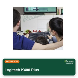 Logitech K400 teclado táctil inalámbrico TV