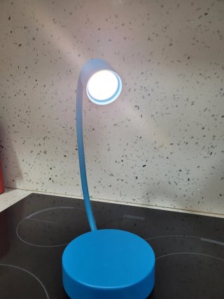 Lámpara de Mesa Inalámbrica Azul