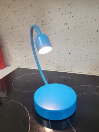 Lámpara de Mesa Inalámbrica Azul