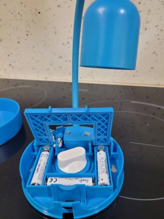 Lámpara de Mesa Inalámbrica Azul