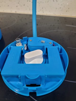 Lámpara de Mesa Inalámbrica Azul