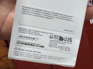 Cavo Apple USB-C a MagSafe 3 (2m) NUOVO