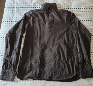 Camisa Henley Sfera Marron Manga Larga Talla S