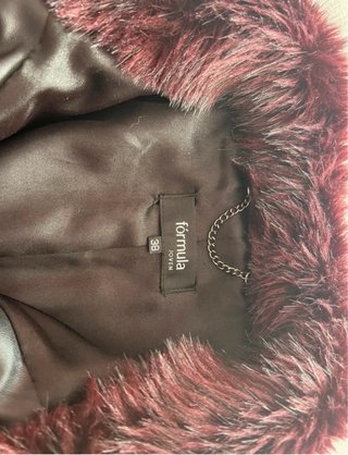 Chaqueta de Pelo Fórmula Joven Talla 38