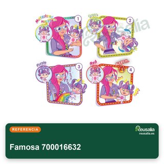 Famosa 700016632 muñeca interactiva unicornio