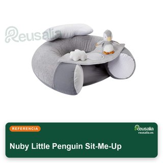 Nuby Little Penguin Sit-Me-Up cojín hinchable