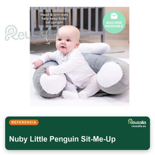 Nuby Little Penguin Sit-Me-Up cojín hinchable