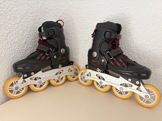 Patines Recreativos en Línea Negros