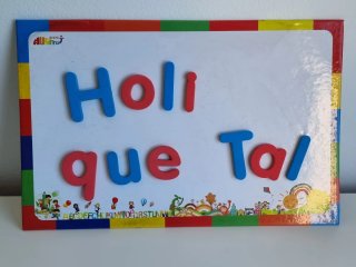 Kit de Letras Magnéticas de Goma Eva (Abecedario)