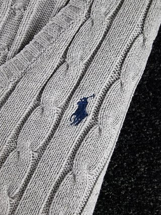 Sweater Cable Knit Polo Ralph Lauren Women's S