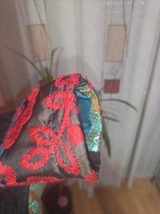 Abrigo Desigual Patchwork M-L