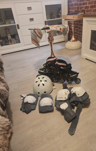 Patines y protecciones