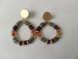 Lote de 3 pares de pendientes