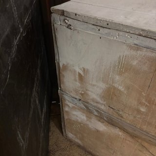Armario Platero de Madera Blanco