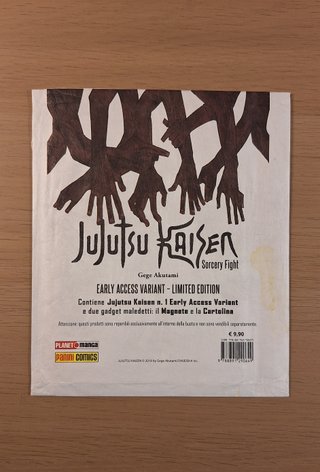 Jujutsu Kaisen 1 Early Access Variant Planet Manga