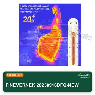 FINEVERNEK cubrepiernas scooter manta térmica