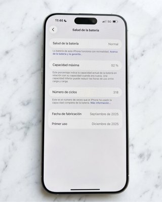 iPhone 17 Pro Max 256GB Plateado Como NUEVO