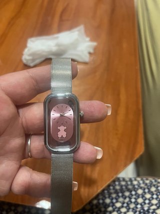 Reloj Tous Plateado con Esfera Rosa