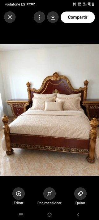 Tocador de Dormitorio Estilo Clásico