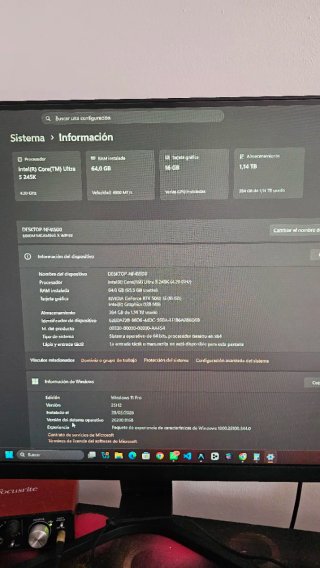 PC Gamer Intel Core Ultra 5 245K RTX 5060ti 16gb